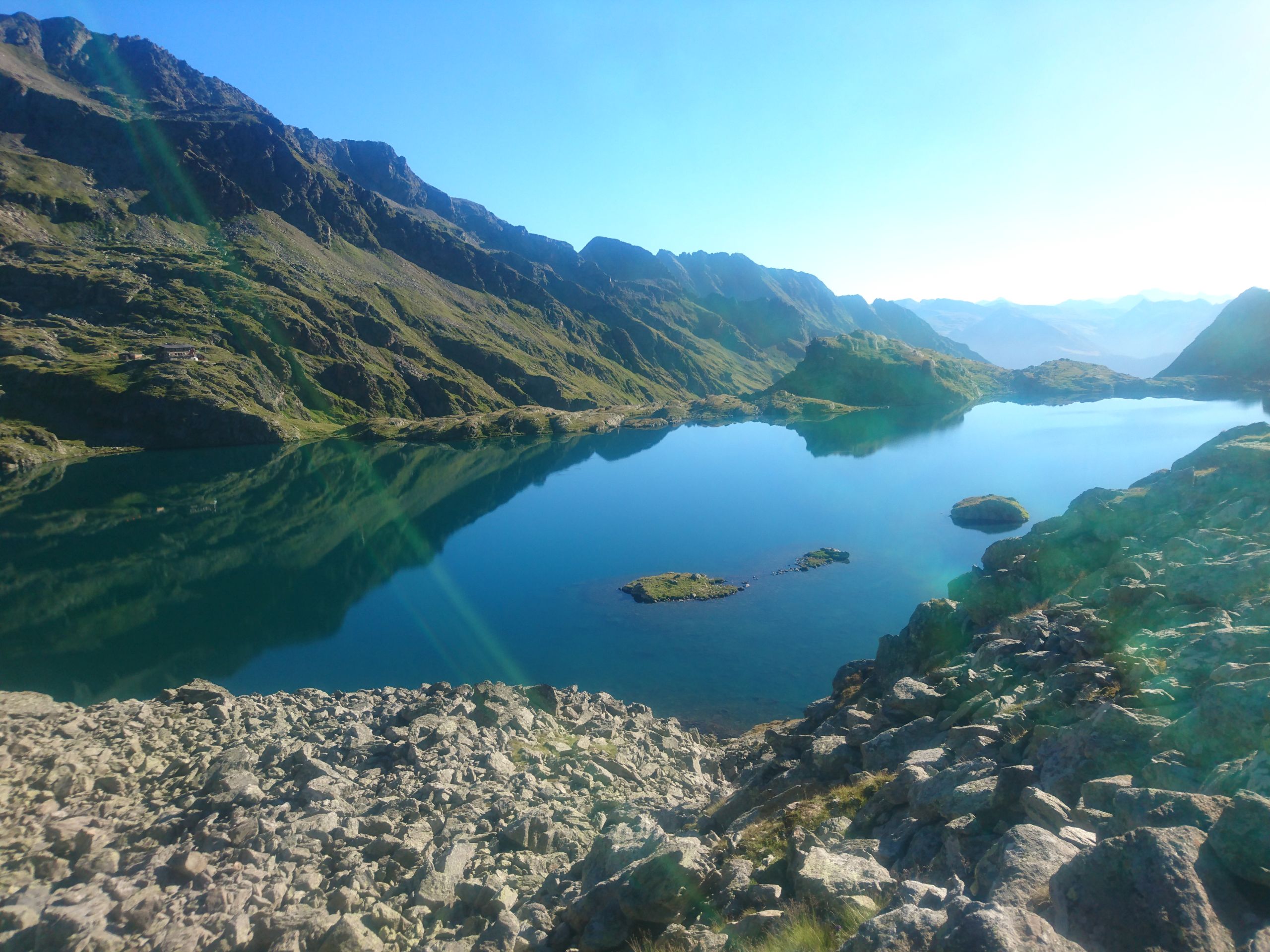 Blick über den See